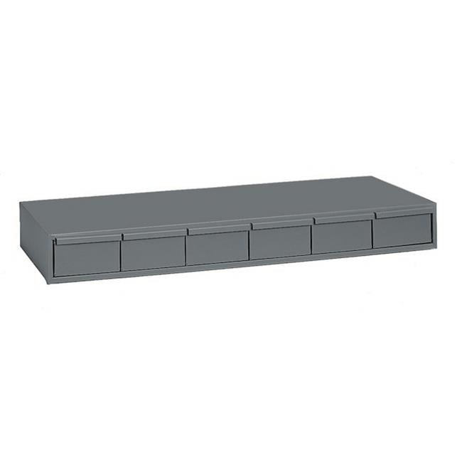 DURHAM MFG 004-95 Drawer Bin Cabinet 11-5/8 In Gray D 