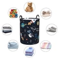 thumbnail image 6 of Easygdp Space Large Dirty Clothes Hamper, Lightweight Storage Basket, Household Laundry Bag with Handle - Small, 6 of 8