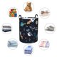 thumbnail image 4 of Fotbe Space Cesto de Ropa con Asas, Cesto Impermeable de Gran Capacidad, Bolsa de Lavado para Dormitorio, Cesto de Ropa con Ruedas y Asas-Medium, 4 of 6