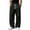Dark Gray #52, variant on WULMLEO Men's Wide Leg Sweatpants with Pockets Drawstring Loose Fit Baggy Athletic Pants for Fall Casual Red S