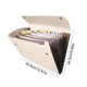 thumbnail image 3 of Carpeta de documentos tipo acordeón con 12 compartimentos – Organizador de archivos de plástico de gran capacidad para papeles A4, impermeable, cierre con botón a presión – Ideal para el hogar, la o, 3 of 6