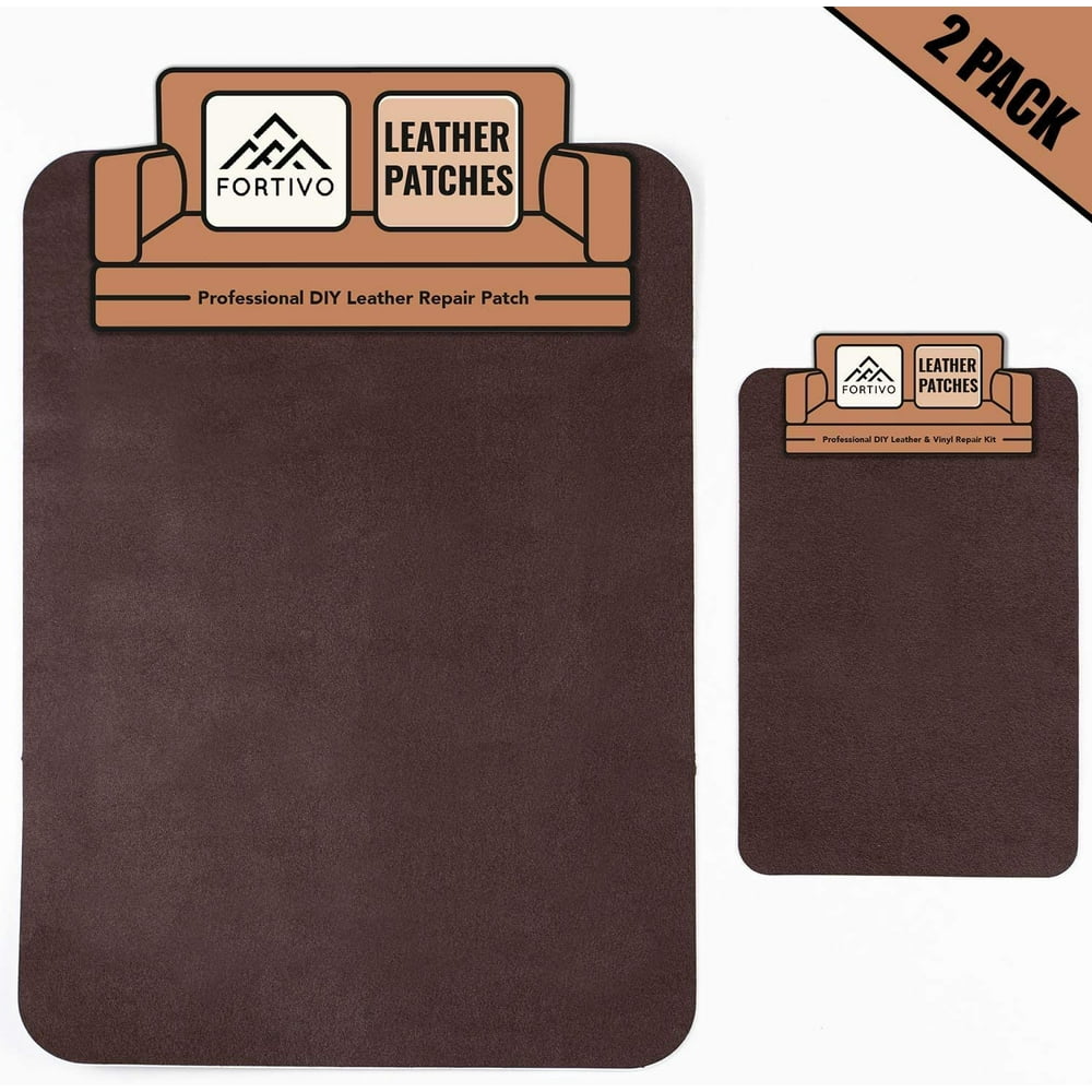 Brown Leather Repair Kits For Couches, Leather Patch, Vinyl Repair Kit