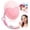 Pink, variant on Sunscreen Applicator, Refillable Roll On Sponge Sunscreen Applicator for Kids, BPA-Free Silicone Lotion Applicator for Body Lotion, Portable Sunblock Buddy Brush with Protective Caps for Travelers