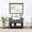 Gray, variant on Villareal 48" Single White Farmhouse Basin Bath Vanity Classical Gray w/ Mirror