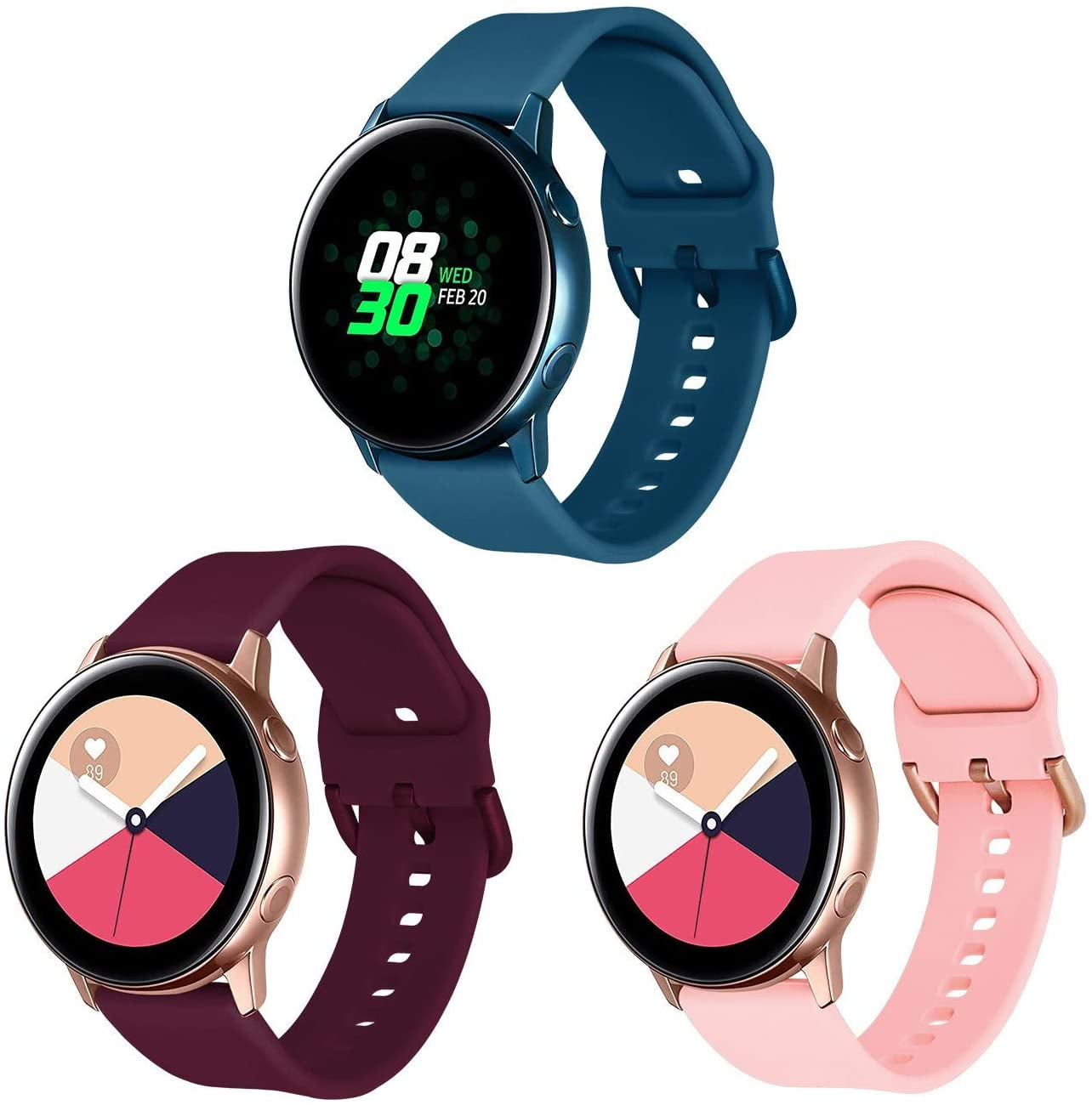 V-MORO Straps Compatible with Samsung Galaxy Watch Active 2 40MM/Galaxy  Watch 42mm/Samsung Galaxy Watch Active | Walmart Canada