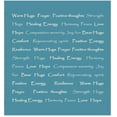 thumbnail image 4 of Chanasya Warm Hugs Positive Energy Healing Thoughts Caring Gift Throw Blanket - Sherpa Microfiber Comfort Gift Throw - Inspirational Get Well Soon Gift for Women Men - Turquoise, 4 of 5