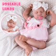 thumbnail image 4 of Muñeca Aori, realista, realista, renacida, de 20 pulgadas, para niña dormida, 4 of 7