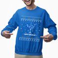 thumbnail image 2 of Christmas Sweatshirt, Happy Hanukkah Festive Menorah Sweatshirt, Unique Jewish Holiday Jumper, Cute Hanukkah Gift for Women and Men, 2 of 5