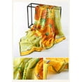 thumbnail image 4 of Grace Scarves 100% Silk Scarf With Hand Rolled Edges, Large, Vincent van Gogh, Sunflowers, 4 of 4