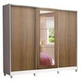 thumbnail image 1 of Ropero Closet Madesa 3 Puertas 1 Espejo con Pies BM 02, 1 of 5
