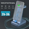 thumbnail image 7 of Fast Charging Station for iPhone - ETEPEHI 3 in 1 Wireless Charger Stand for iPhone 14 13 12 11 Pro X Max XS X & iWatch Series  Airpods, 7 of 7