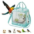 thumbnail image 1 of Portable Foldable Nylon Mesh Transparent Visible Birds Bag Small Pet Pigeons Pet Birds Cage For Going Out, 1 of 6