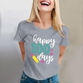 thumbnail image 2 of Liquidation! T-shirts Graphiques Uooqdmx, T-Shirt 100 Jours d'École, T-Shirts de Rentrée Scolaire, T-Shirt 100 Jours d'École T-Shirts d'Enseignant Joyeux 100e Jour, T-Shirts d'Enseignant, Gris P, 2 of 5