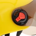 thumbnail image 3 of 60b9df9ee4b959227622d177 en blanco Amarillo Zulema Medio sombrero de seguridad, 3 of 8