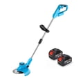 thumbnail image 2 of 8 Inch Cordless Electric Lawn Mower Brushless Motor Grass Trimmer Adjustable Length Angle Telescopic Pruning Garden Tools Wheel ,Easy to Use, 2 of 7