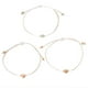 thumbnail image 1 of Diseño Bohemio Mujeres Accesorio Lindo Ornamento de Punto Pulsera Playa Corazón Pulseras, 1 of 5