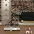 thumbnail image 6 of KUETH 2.5X8 Runner Rug Machine Washable, Kitchen Runner Rug for Floor and Hallway, Non Slip Throw Area Rug with Rubber Backing for Living Room、 Entryway、Bedroom and Dining Room, 6 of 9