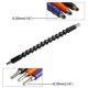 thumbnail image 5 of Varilla de extensión para taladro eléctrico con eje flexible de 295 mm, eje flexible negro de 295 mm, 2 brocas flexibles para destornillador y brocas, 5 of 5