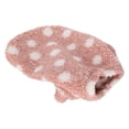 thumbnail image 3 of Chaqueta de invierno cálida para mascotas, abrigo de felpa suave rosa L para perros, 3 of 8