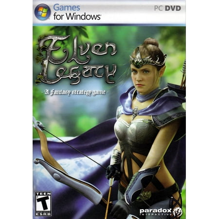 Elven Legacy PC DVD - A Fantasy Strategy Game - A Dark Secret Meant to be (Best Fantasy Strategy Games For Pc)
