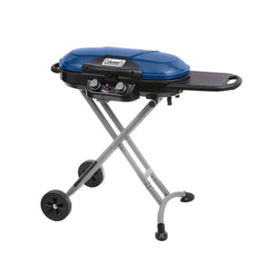 Coleman RoadTrip X-Cursion 2-Burner Propane Grill, Blue