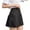 Black, variant on Prolriy Pleated Skirts for Women Fashion Women Solid Pleated A-Line Skirt Burnout High Waist Short Skirt Women's Skirts Black L