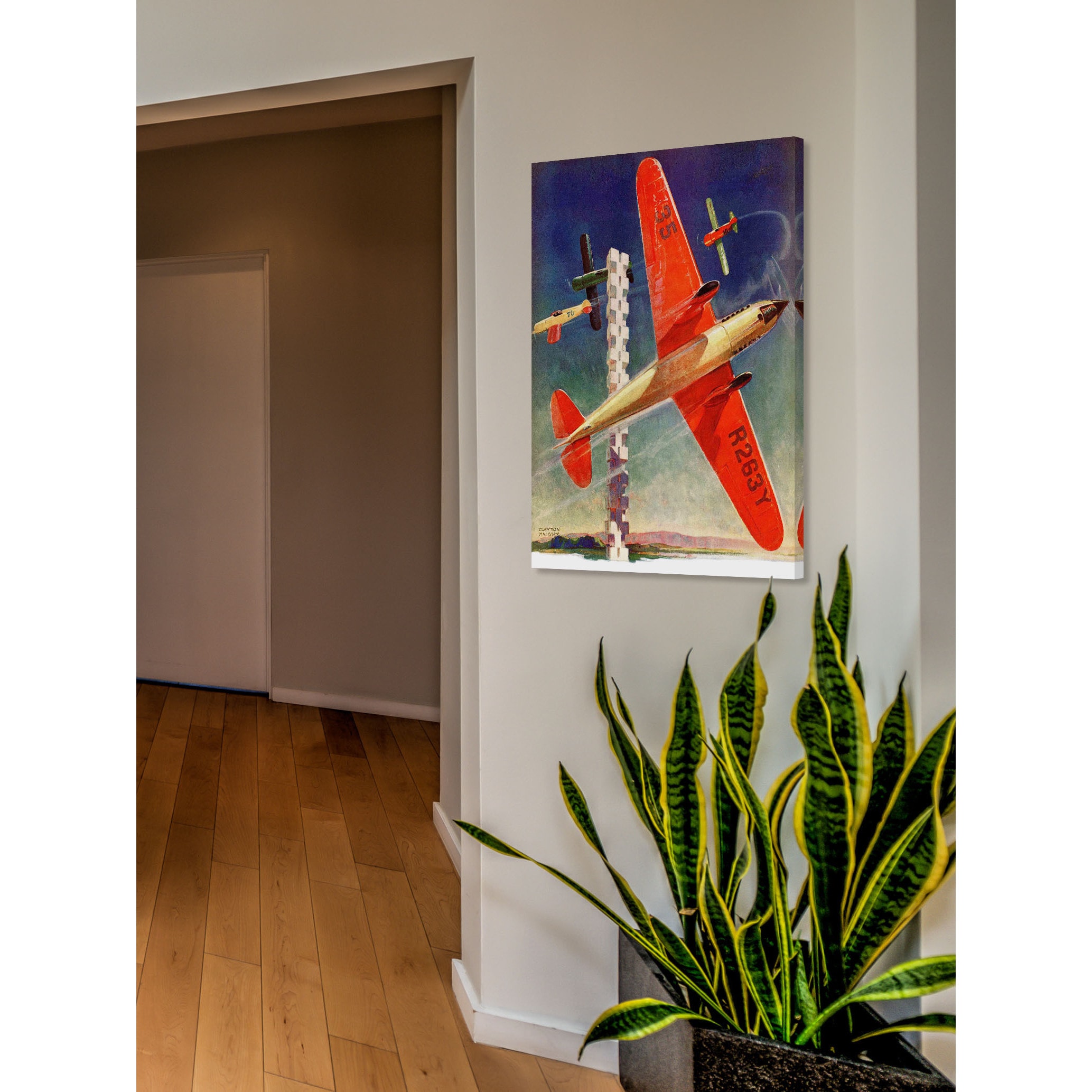 Marmont Hill "Planes OTG" Painting Print on Canvas
