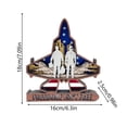 thumbnail image 3 of Staron Wooden Patriotic Decor Memorial Day Table Centerpiece, 4th of July Independence Day Decoration Wooden Ornaments, Patriotic Holiday Decor for Home Bookshelf Desk Living Room Bedroom, 3 of 6