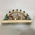 thumbnail image 3 of Inicio Navidad Puente de Modelo Village Luz Calendario Adornos, 3 of 9