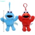 thumbnail image 4 of FANG > Barrio Sésamo Elmo Galleta Demonio Juguetes De Peluche Muñecas Niños Regalo Llavero Colgante Nuevo, 4 of 4