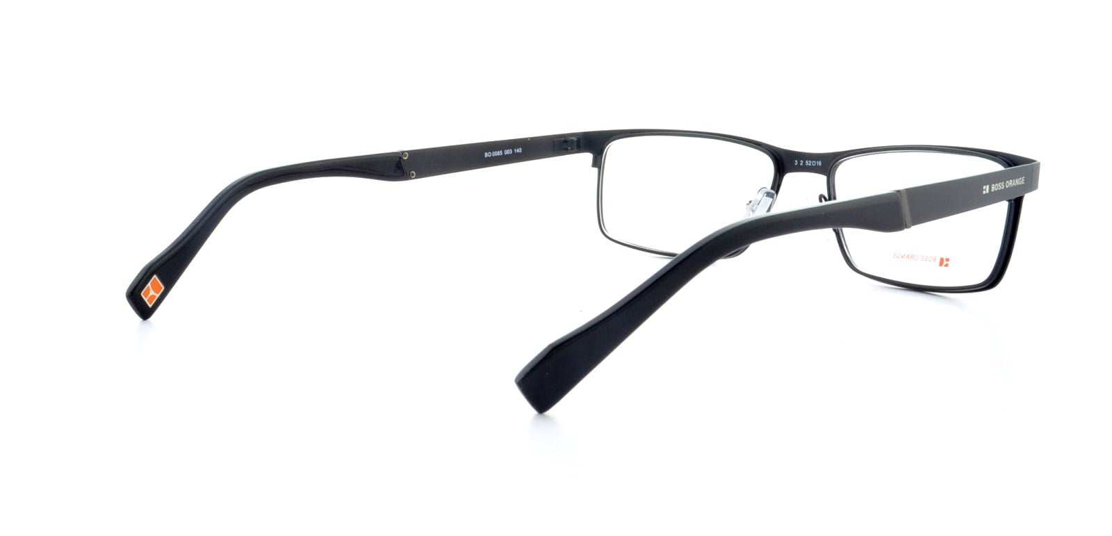 klassekammerat Styre Overflødig BOSS ORANGE Eyeglasses 0085 0003 Matte Black 52MM - Walmart.com