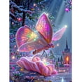 thumbnail image 1 of Kit de Pintura de Diamante 5D Bricolaje Cgtredaw Mariposa, 1 of 9