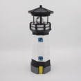 thumbnail image 1 of Faro solar giratorio impermeable LED Perfecl Negro, 1 of 6