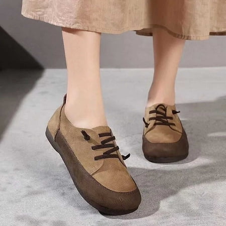 

Vedolay Women Summer Casual Shoes Women s Shoes Slip-on Non-Slip Soft Walk Loafers Black 9