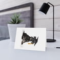 thumbnail image 6 of DistinctInk Greeting Card / Note Card - Giant Schnauzer Puppy Graduation - PACK of 1, 6 of 7
