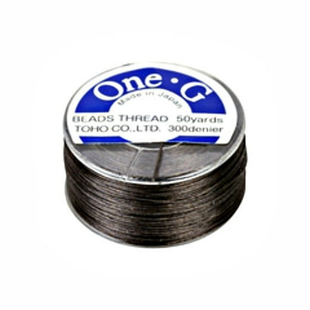 - Toho One-G Beading Thread Brown, 50 Yard spool