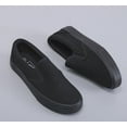 thumbnail image 5 of Mens Slip on Sneakers Loafers Shoes Canvas Black Shoes Canvas White Casual Fashion Shoes, 5 of 14