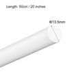 thumbnail image 2 of Uxcell Plastic Round Rod 1/2" Dia 20" Length White (POM) Polyoxymethylene Rods Engineering Plastic Round Bar(12.5mm), 2 of 5