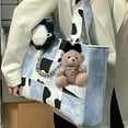 thumbnail image 6 of Aellinatey Plush Bowknot Bear Key Holder Keychain Accessory Cozy Stuffed Animal Bag Charm, 6 of 21