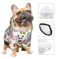 thumbnail image 3 of KLL Animal Cartoon Style for Basic Dog Hoodie - Pet Hoodie Sweater with Leash Hole - Cute Dog Sweatshirt - Pet Clothes Hooded Sweatshirt for Dog & Cat -Small, 3 of 8