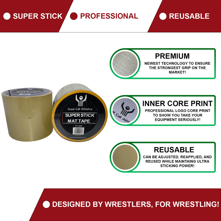  Meister Premium Mat Tape for Wrestling, Grappling and