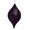Burgundy, variant on Vickerman 11.5" Red Wood Grain Drop Christmas Ornament, Pack of 2