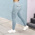 thumbnail image 4 of Jxximdong Leggings for Women Workwear Fitness Pants Women's High Elastic Tight Yoga Pants Quick Drying Running Trousers Gray XXXL Yoga Pants, 4 of 9