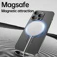thumbnail image 6 of ELEHOLD Magnetic Case for iPhone 15 Plus Matte Case with All-Inclusive Lens Film Foldable Ring Kickstand Compatible with MagSafe Slim Shockproof Lightweight Case for iPhone 15 Plus,Pink, 6 of 11
