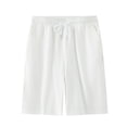 thumbnail image 2 of PNTUTB Summer Men's Solid Color Breathable Casual Sports Drawstring Waistband Loose Comfortable Shorts with Pockets, 2 of 6