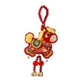 thumbnail image 1 of Decoración colgante del Año Nuevo Lunar 2026 con pequeñas campanas para el Festival de Primavera Caballo, 1 of 9