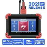 XTOOL D7 Automotive Diagnostic Tool (2022 Newest Model), Bi-Directional Scan Tool with OE-Level Full Diagnosis, 28  Services, IMMO/Key Programming, ABS Bleeding, Injector Coding, 3-Year Free Updates