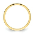 thumbnail image 2 of 14K Yellow Gold Ring Band 1.2mm Flat Satin Stackable, 2 of 4