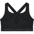 thumbnail image 4 of Sujetador deportivo Under Armour Crossback Mid Impact para mujer, negro, 4 of 4