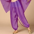 thumbnail image 3 of GJSYRH Women Girls Sequins Belly Dance India Arabian Stage Performance Coins Harem Pants Trousers, 3 of 3
